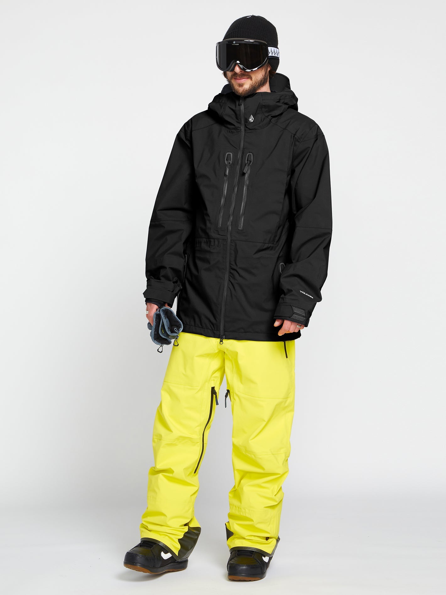 Guide Gore-Tex Jacket - Black | Volcom Switzerland