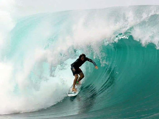 Yago in a deep left barrel