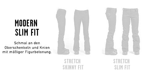 Damen Hosen Snow Modern Slim Fits