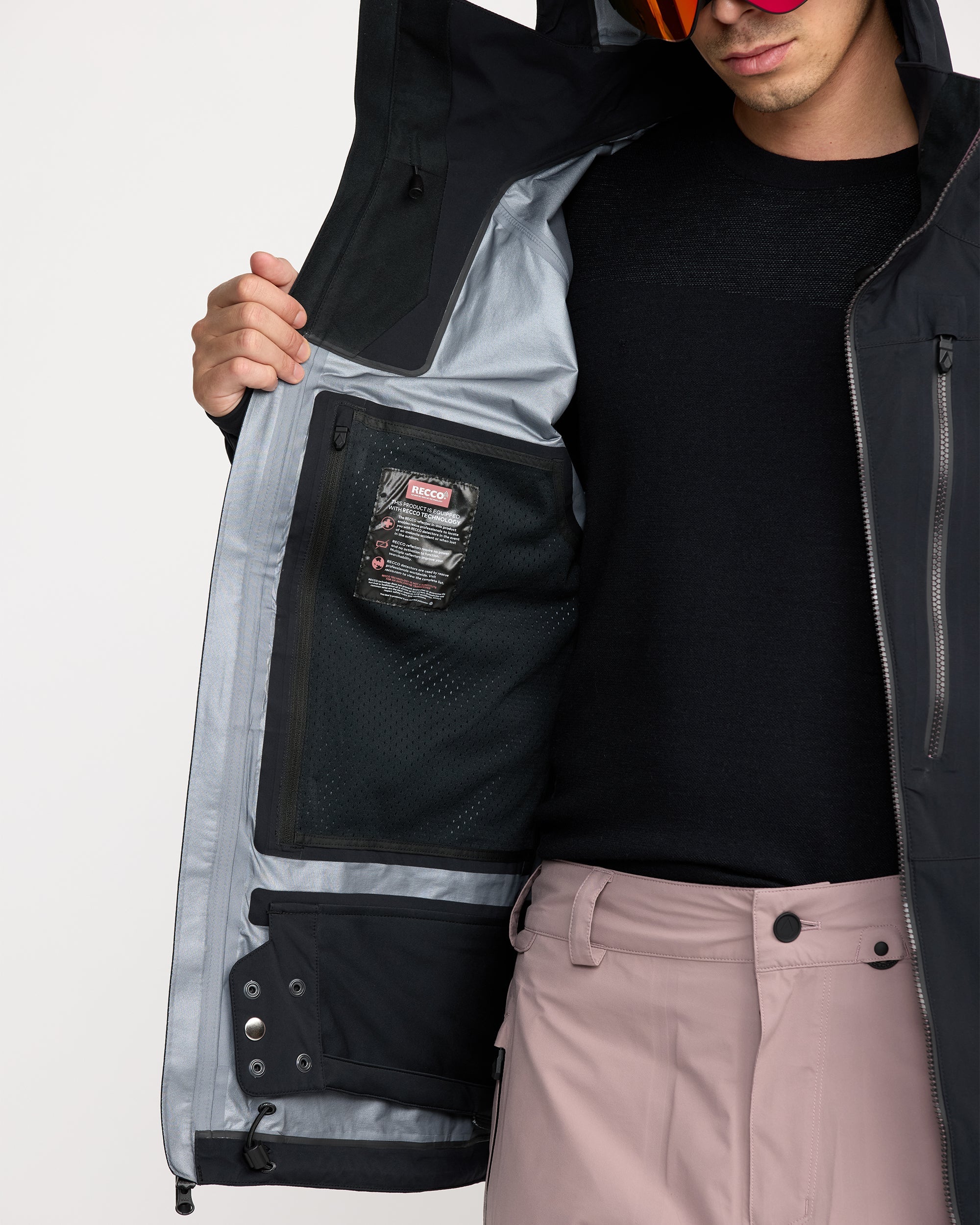 Guch Stretch Gore-tex Jacke - Black - Herren - Volcom Schweiz Guch Stretch Gore-tex Jacke - Black - Herren - Volcom Schweiz