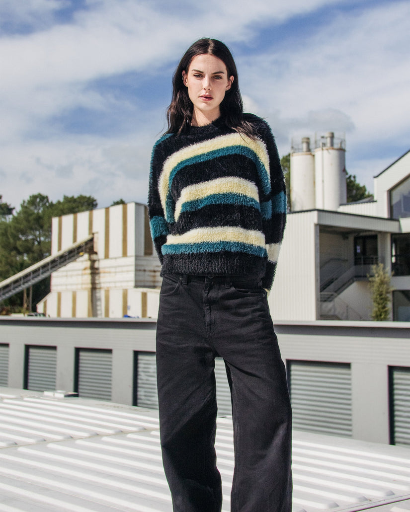 Hairy Up Pullover - Multi