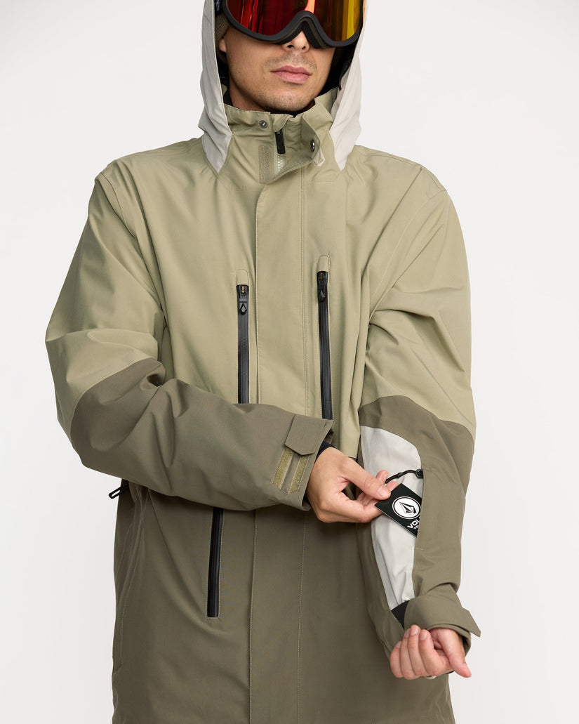 Rnge Stretch 30K Jacke - Moss Green