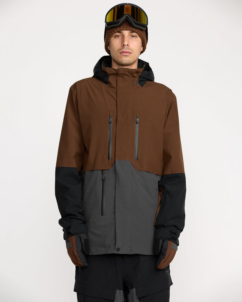 Rnge Stretch 30K Jacke - Brown