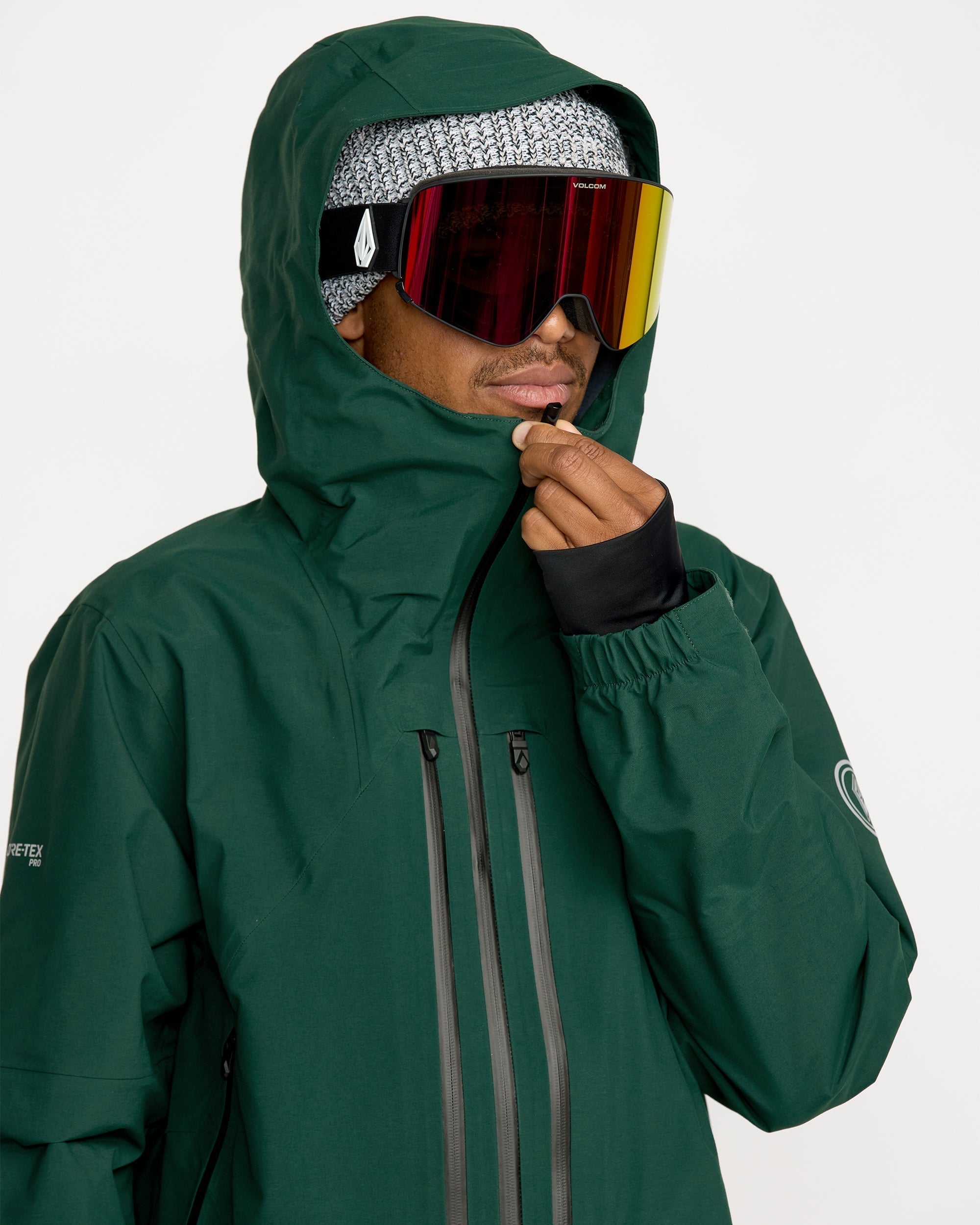 Anyox Guide Gore-tex Pro Shell Jacke - Black Green - Herren