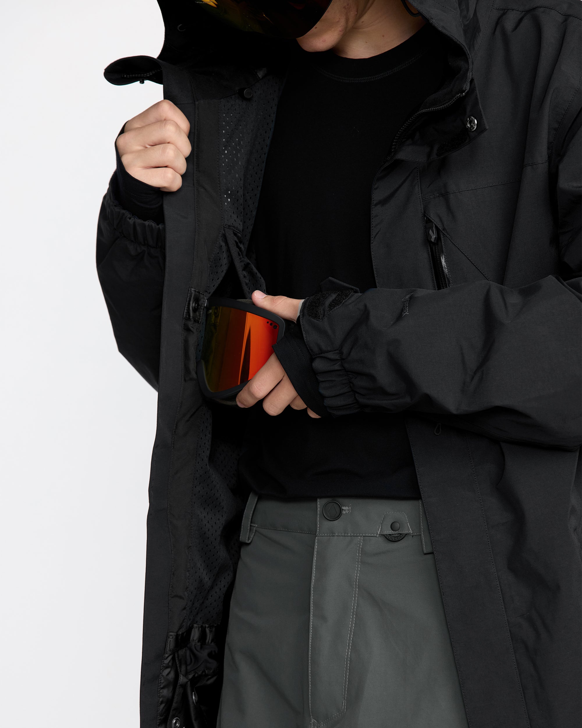 L Gore-Tex Jacke - Black - Herren - Volcom Schweiz – Volcom