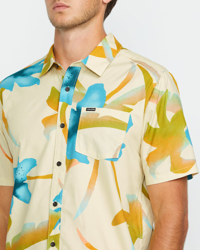 Tracers Floral Shirt - LIGHT BEIGE