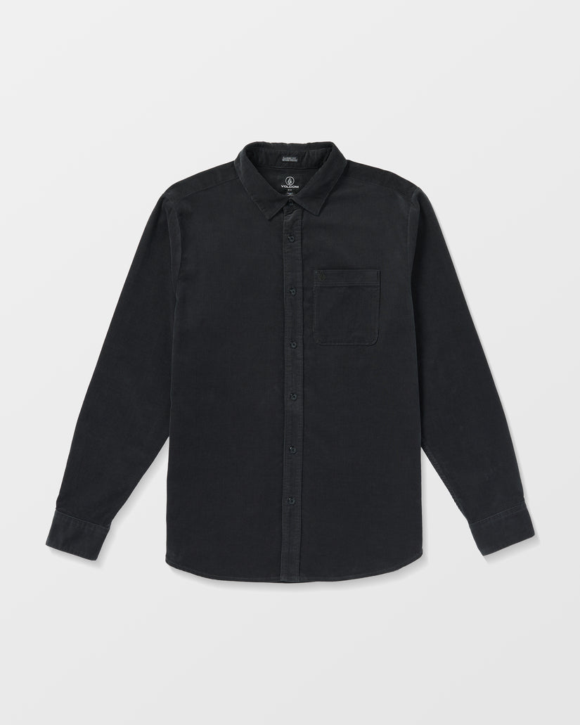 Zander Hemd - Asphalt Black