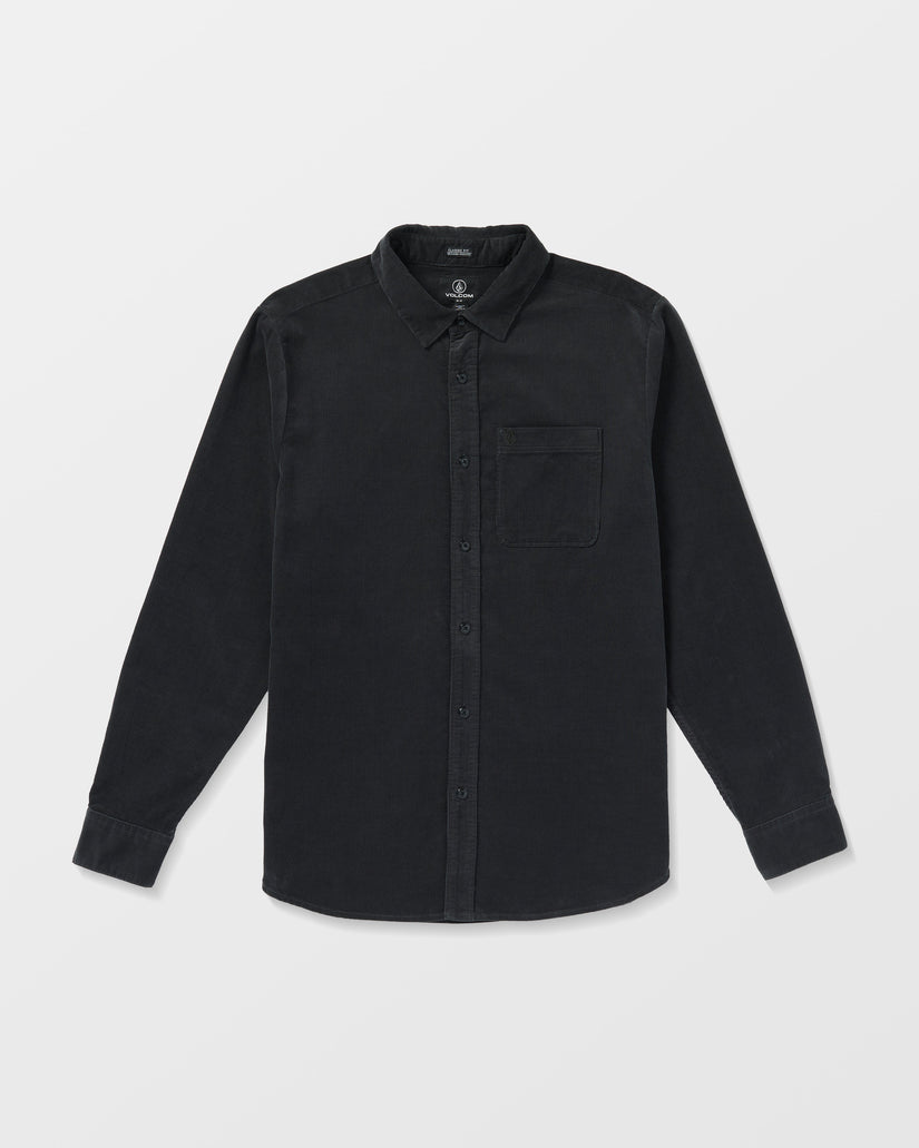 Zander Hemd - Asphalt Black