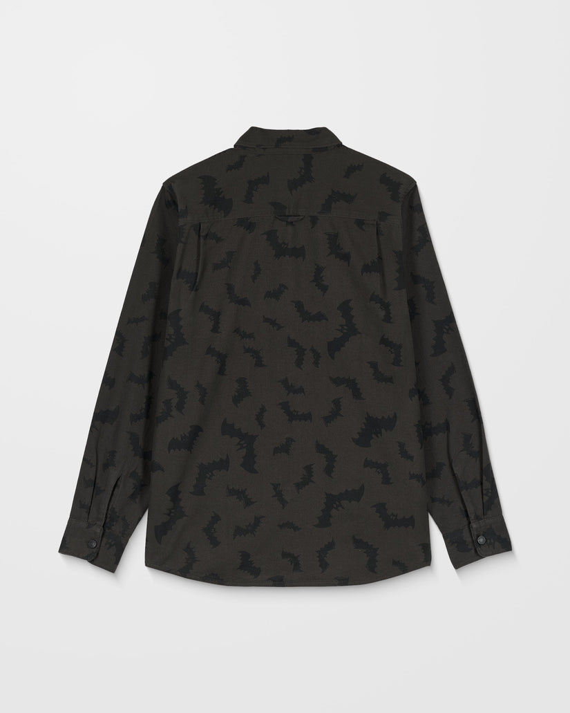 J.J. Villard Hemd - Rinsed Black