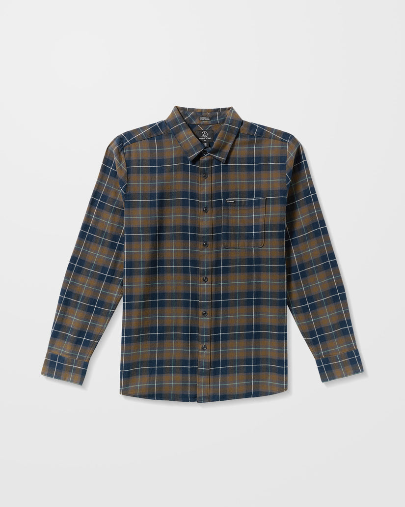 Caden Kariertes Hemd - Navy