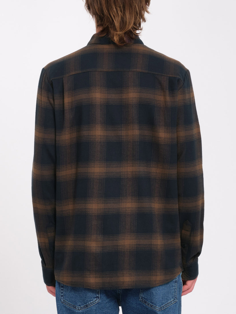 Netastone Flannel Hemd - Dark Earth
