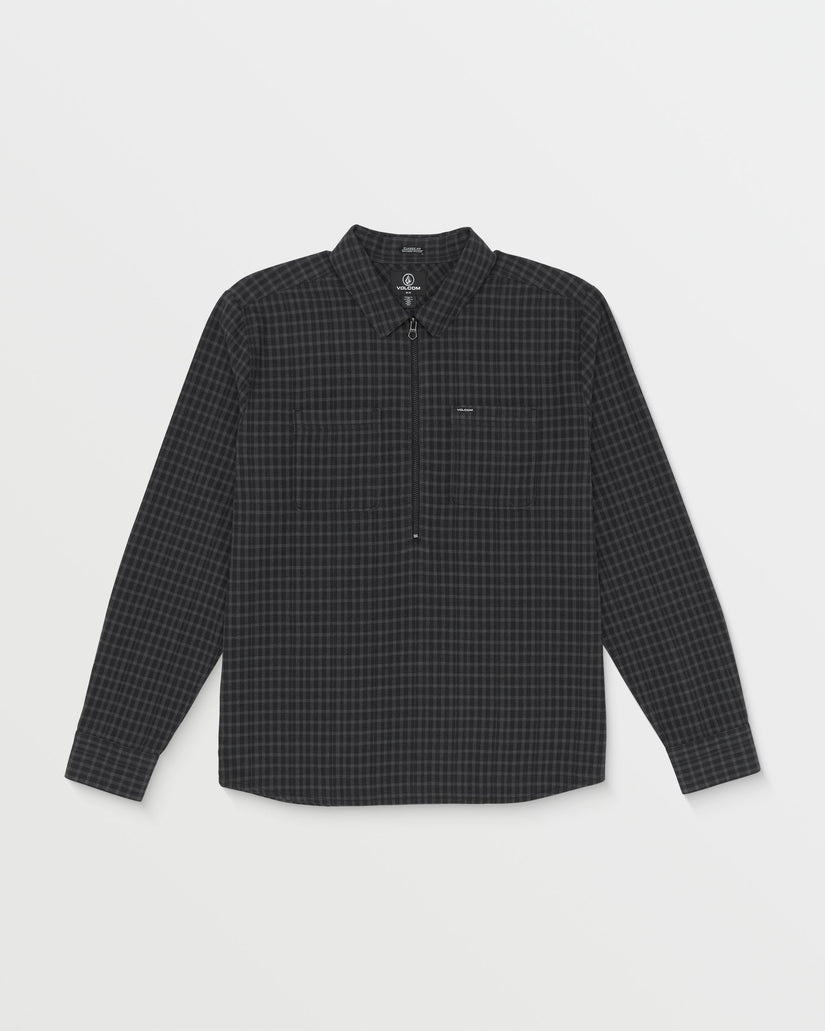 Dopestone Hemd - Asphalt Black