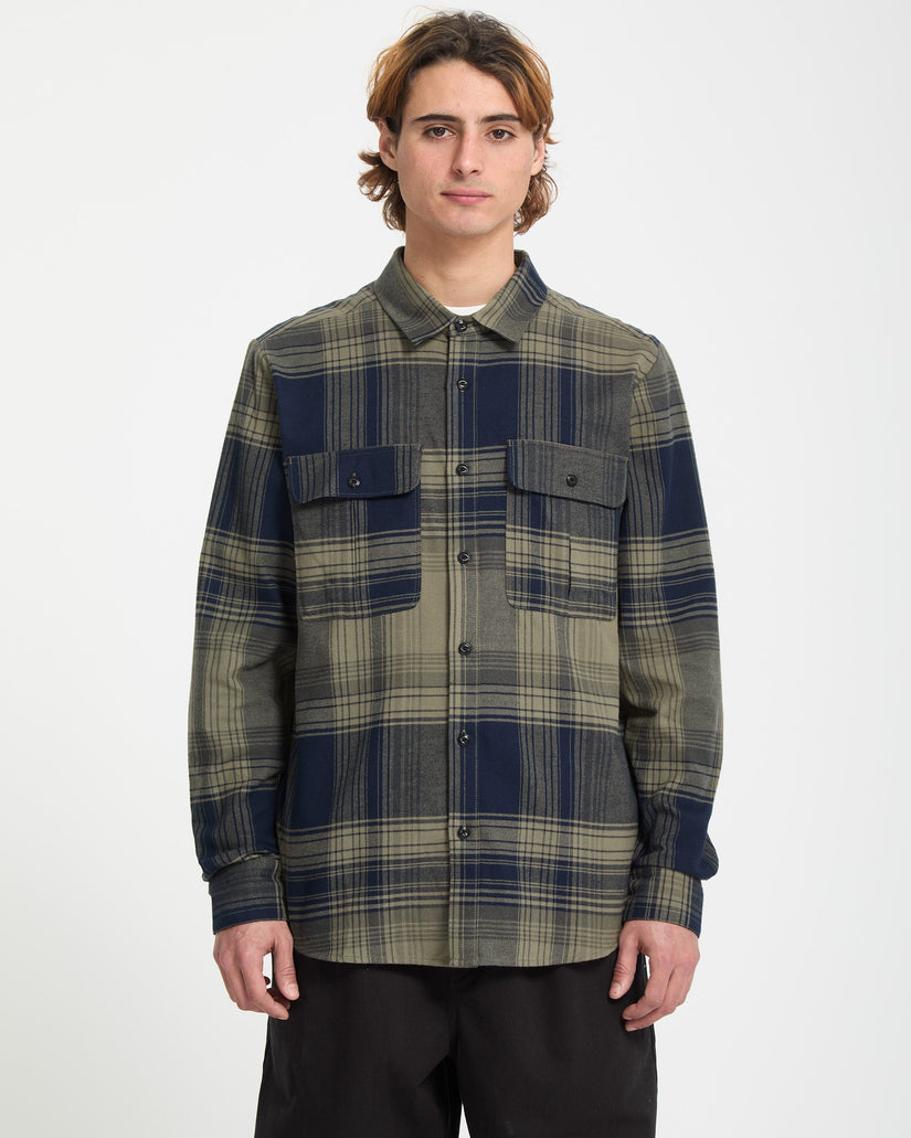 Parkstone Hemd - Thyme Green