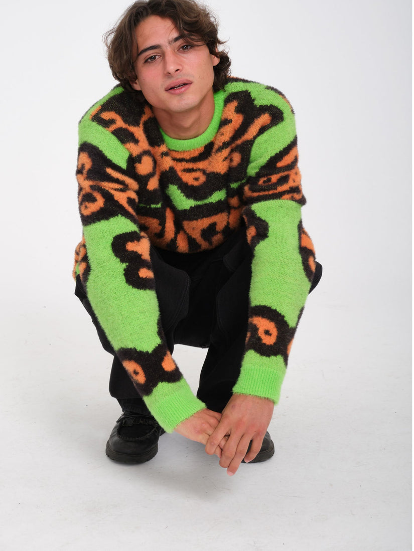 Zephyr Pullover - Electric Green