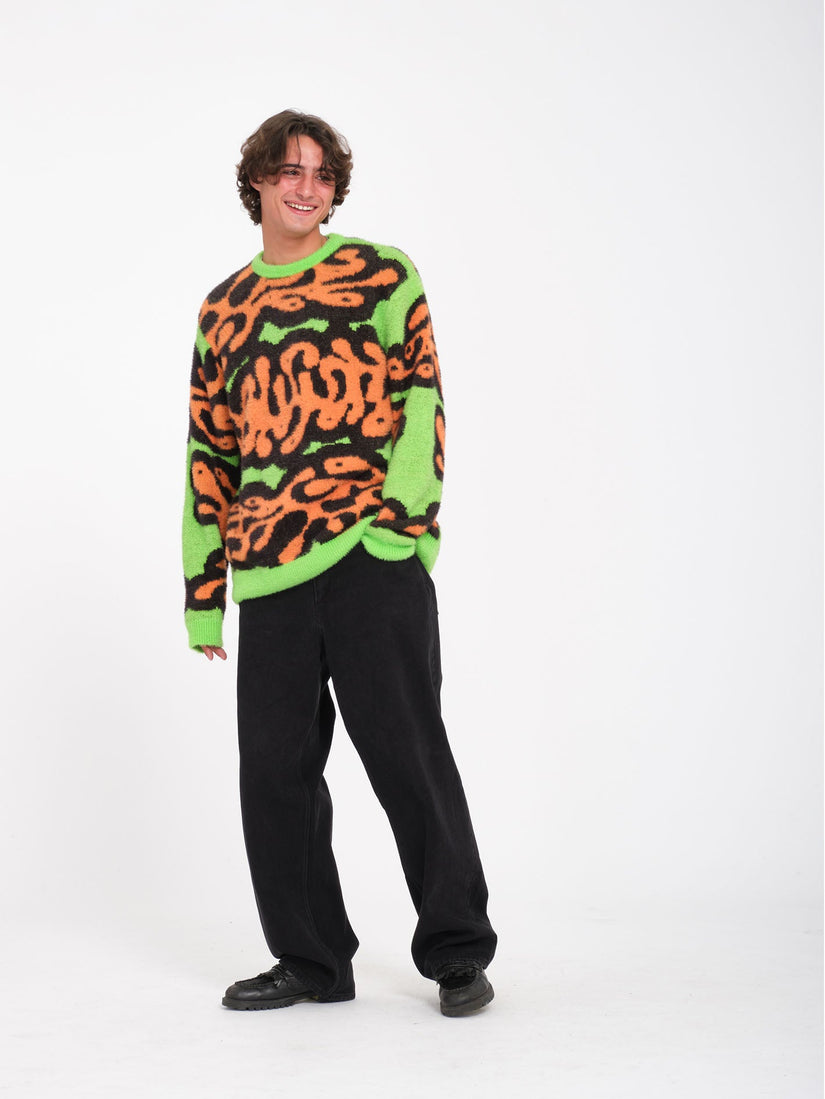 Zephyr Pullover - Electric Green