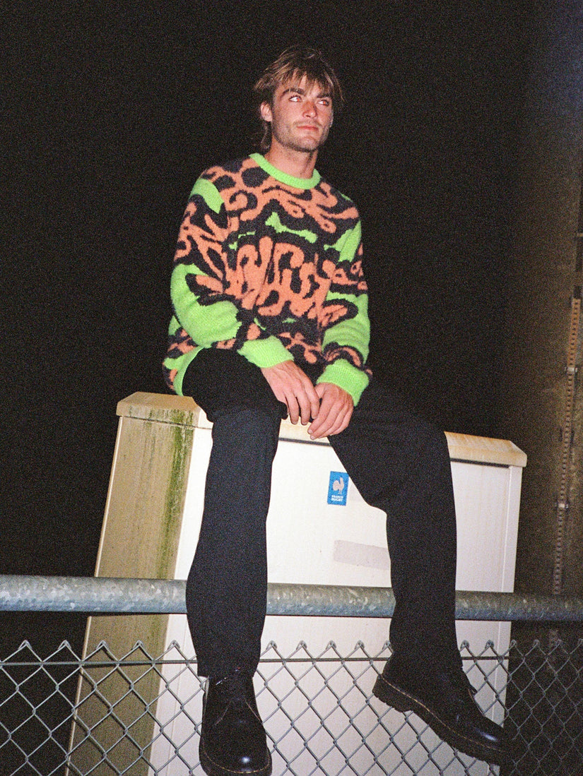 Zephyr Pullover - Electric Green