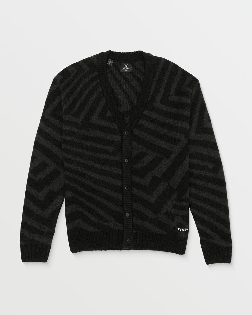 Driftop Strickjacke - Black