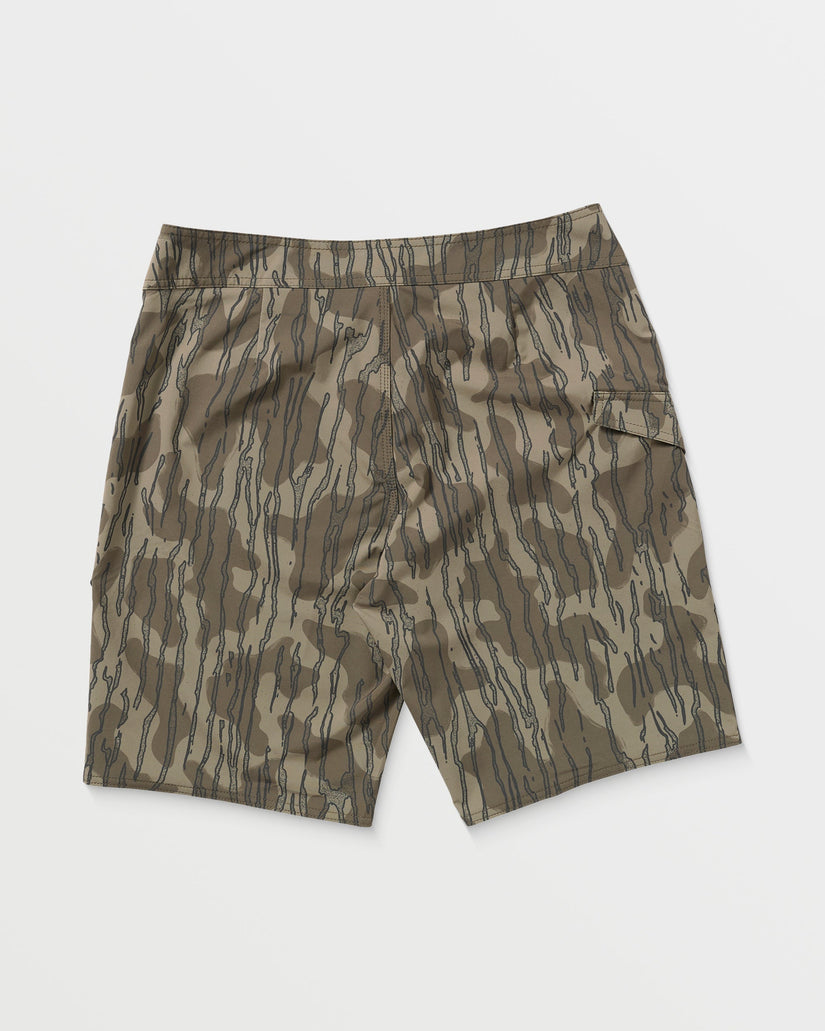 Lido Solid Mod 20" Boardshorts - BRINDLE
