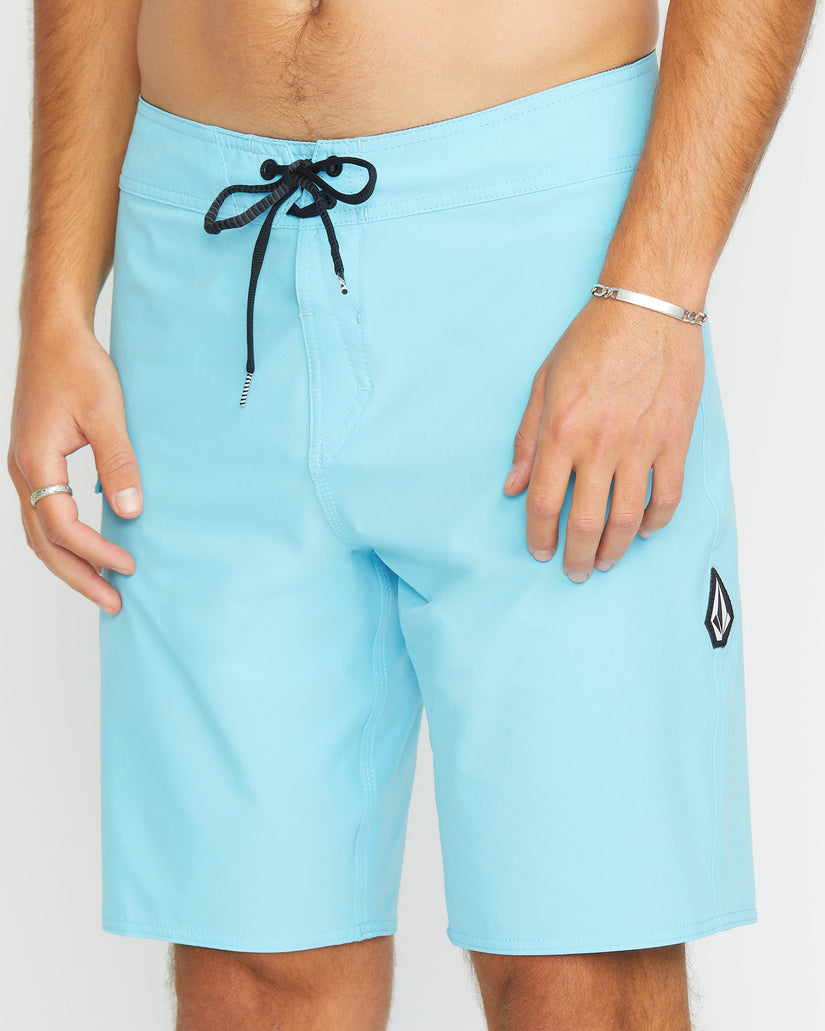 Lido Solid Mod 20" Boardshorts - RESIN BLUE