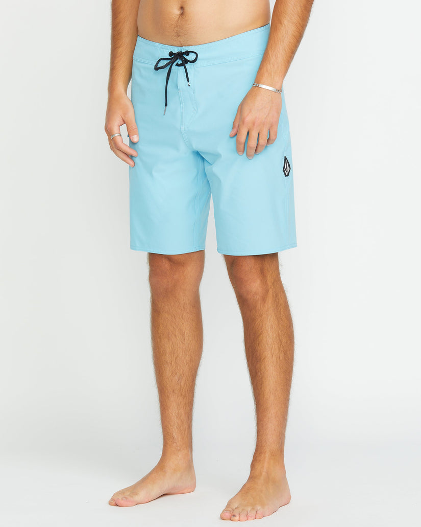Lido Solid Mod 20" Boardshorts - RESIN BLUE