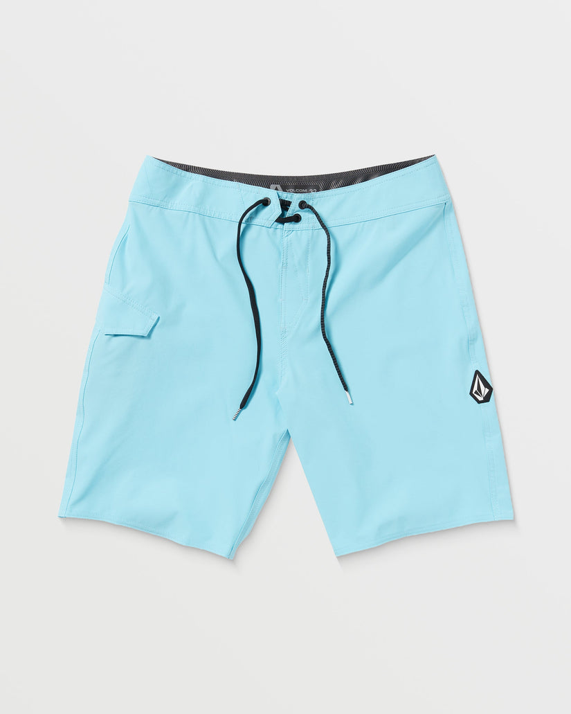 Lido Solid Mod 20" Boardshorts - RESIN BLUE