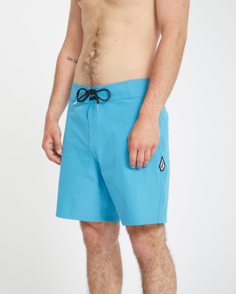 Lido Solid Mod 18" Boardshorts - BAY BLUE