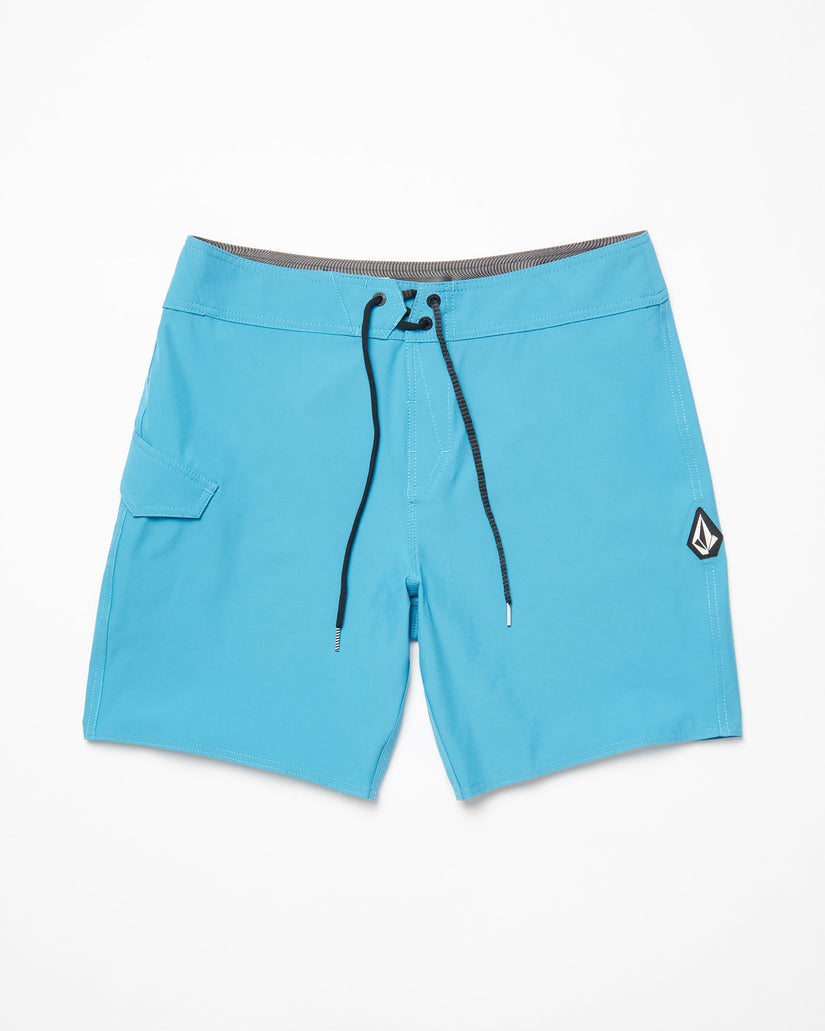 Lido Solid Mod 18" Boardshorts - BAY BLUE