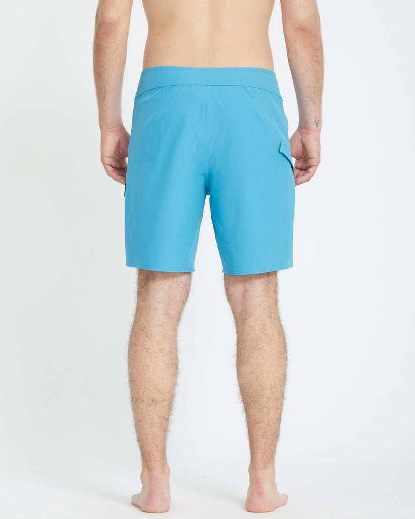 Lido Solid Mod 18" Boardshorts - BAY BLUE