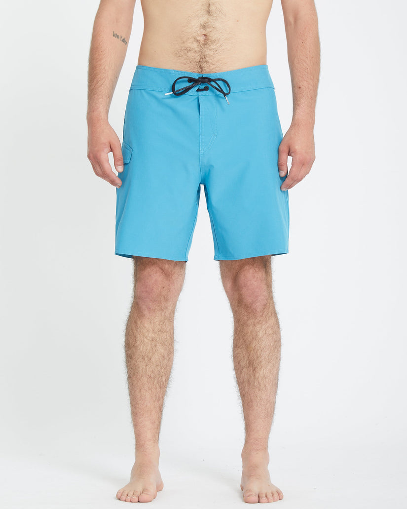 Lido Solid Mod 18" Boardshorts - BAY BLUE