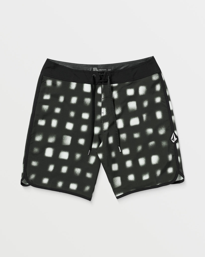 Infuse Scallop Mod 19" Boardshorts - BLACK
