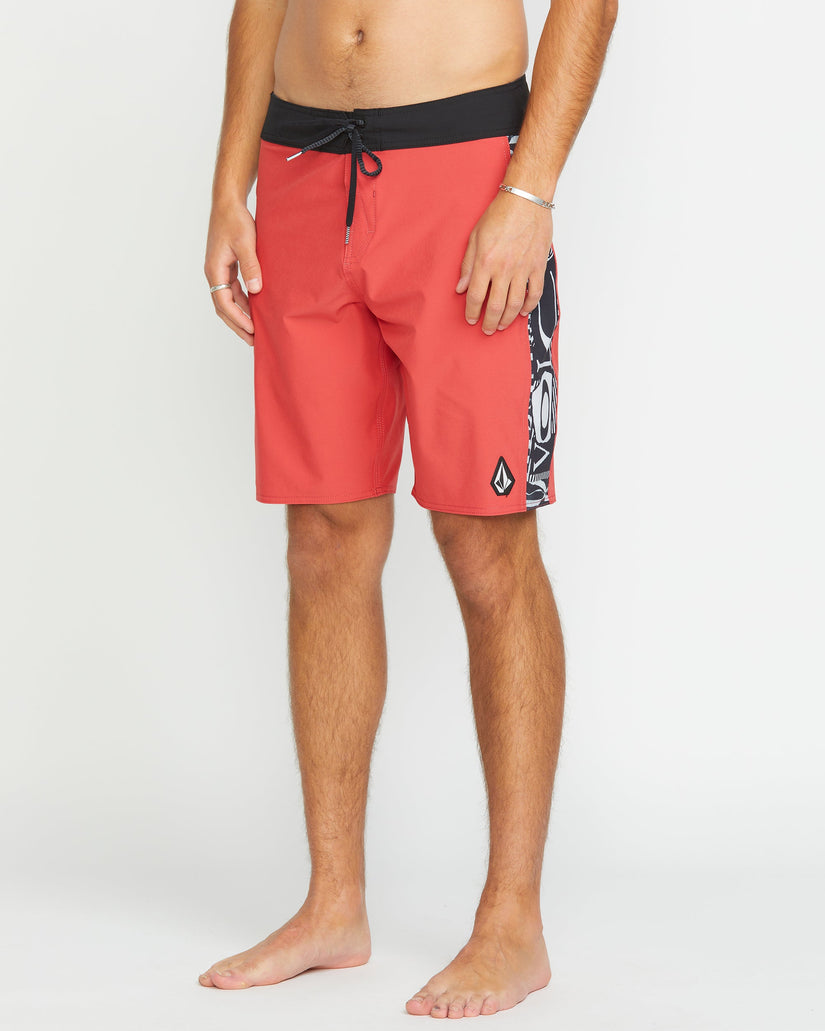 Mingle Mod 20" Boardshorts - CRANBERRY