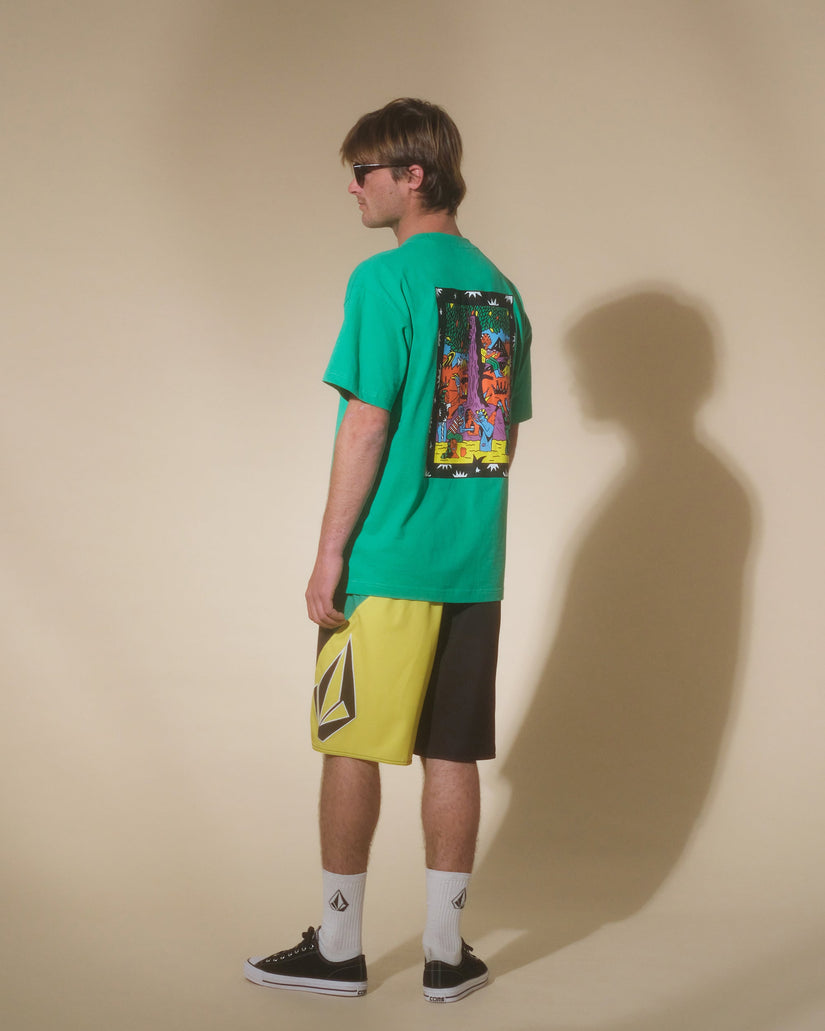 Vee Bee Mod 20" Boardshorts - BLACK