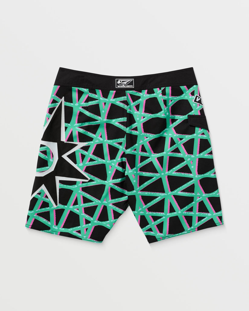 St4R G4Zer Mod 20" Boardshorts - Black
