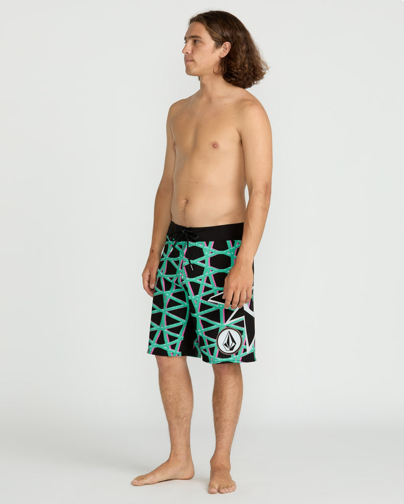 St4R G4Zer Mod 20" Boardshorts - Black