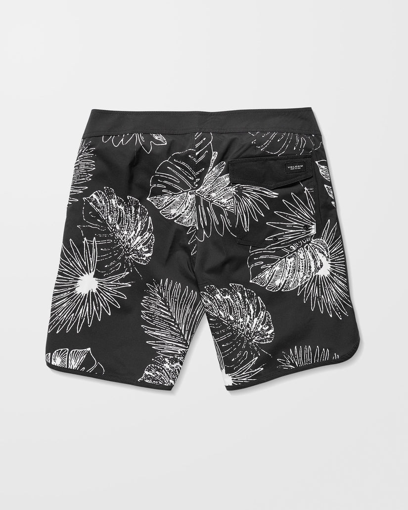 Scallop Mod 19" Boardshorts - Black