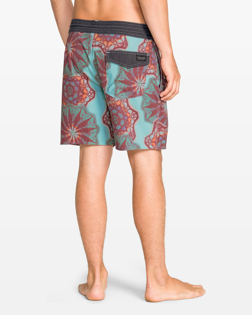 Pcs Star Shields Stoney 18" Boardshorts - Black