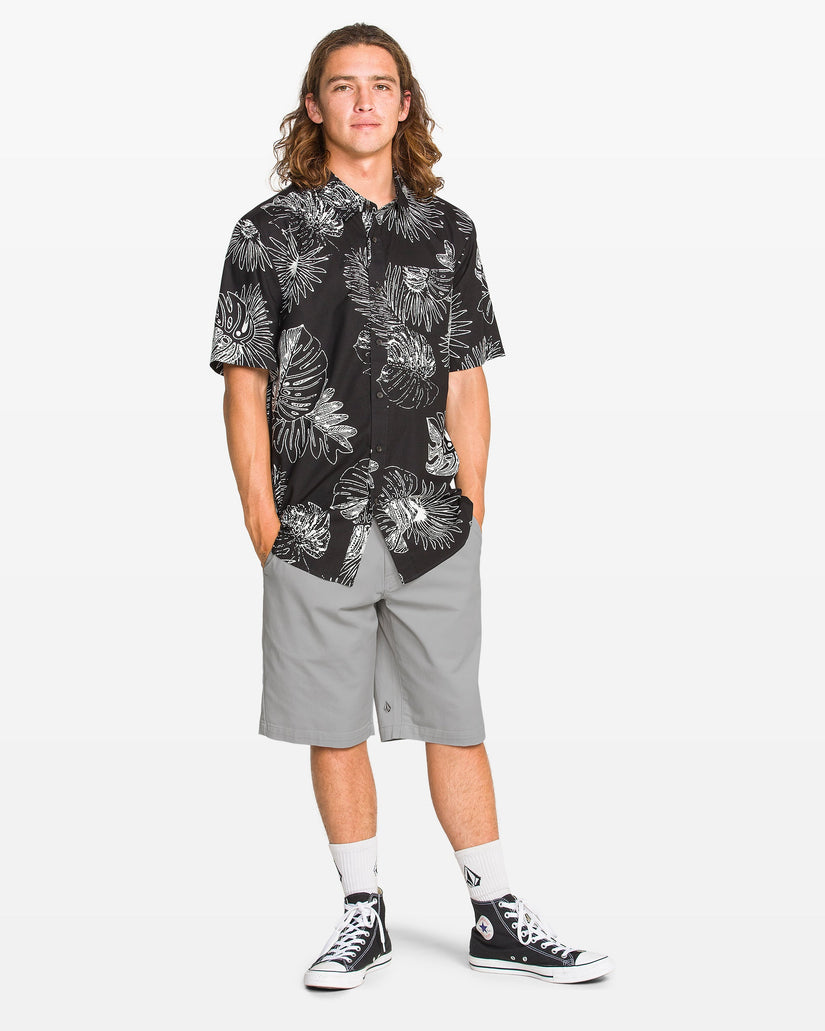 Frickin Modern Stretch Shorts - Tower Grey