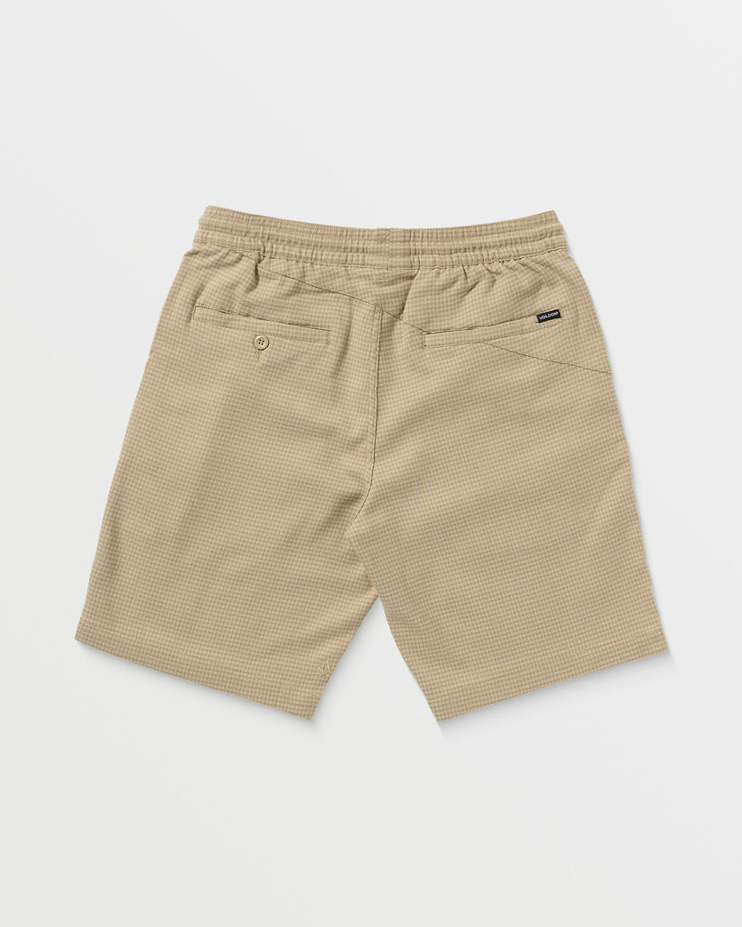 Frickin Elasticated Waist 19" Shorts - LIGHT KHAKI