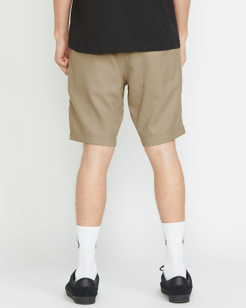 Frickin Elasticated Waist 19" Shorts - LIGHT KHAKI