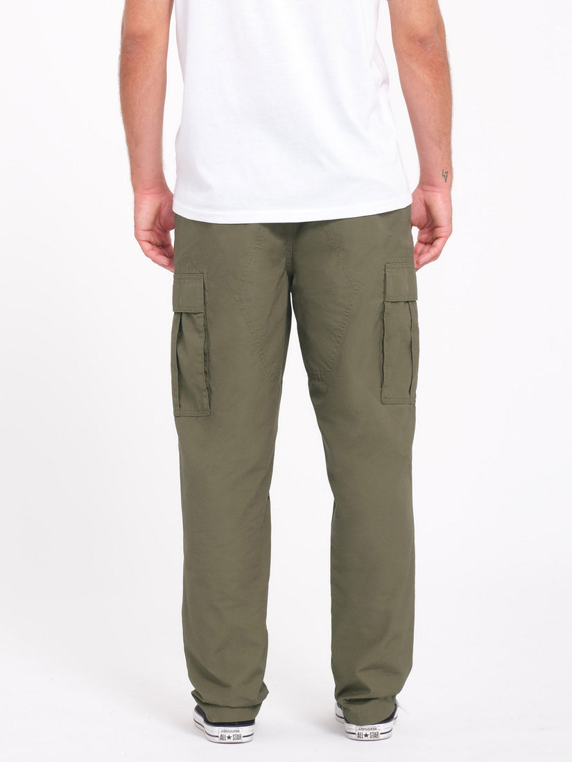 Strange Tripper Tapered Cargohose - Wintermoss