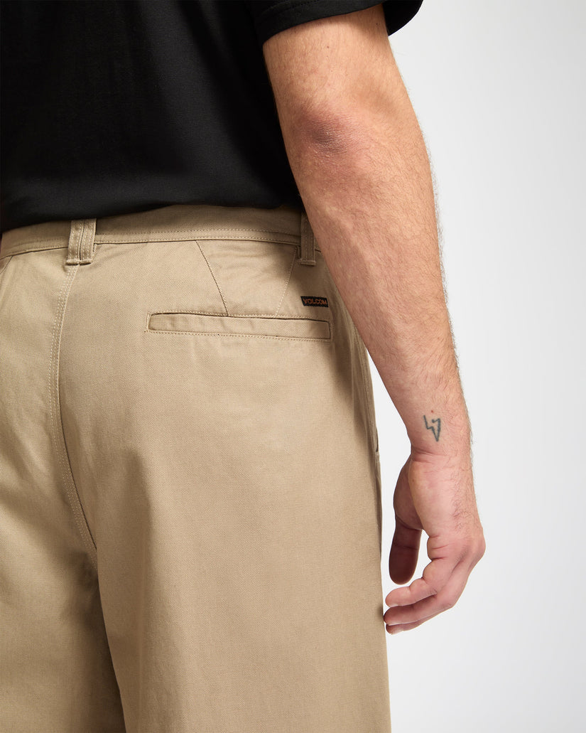 Baggos Bundfaltenhose - Khaki