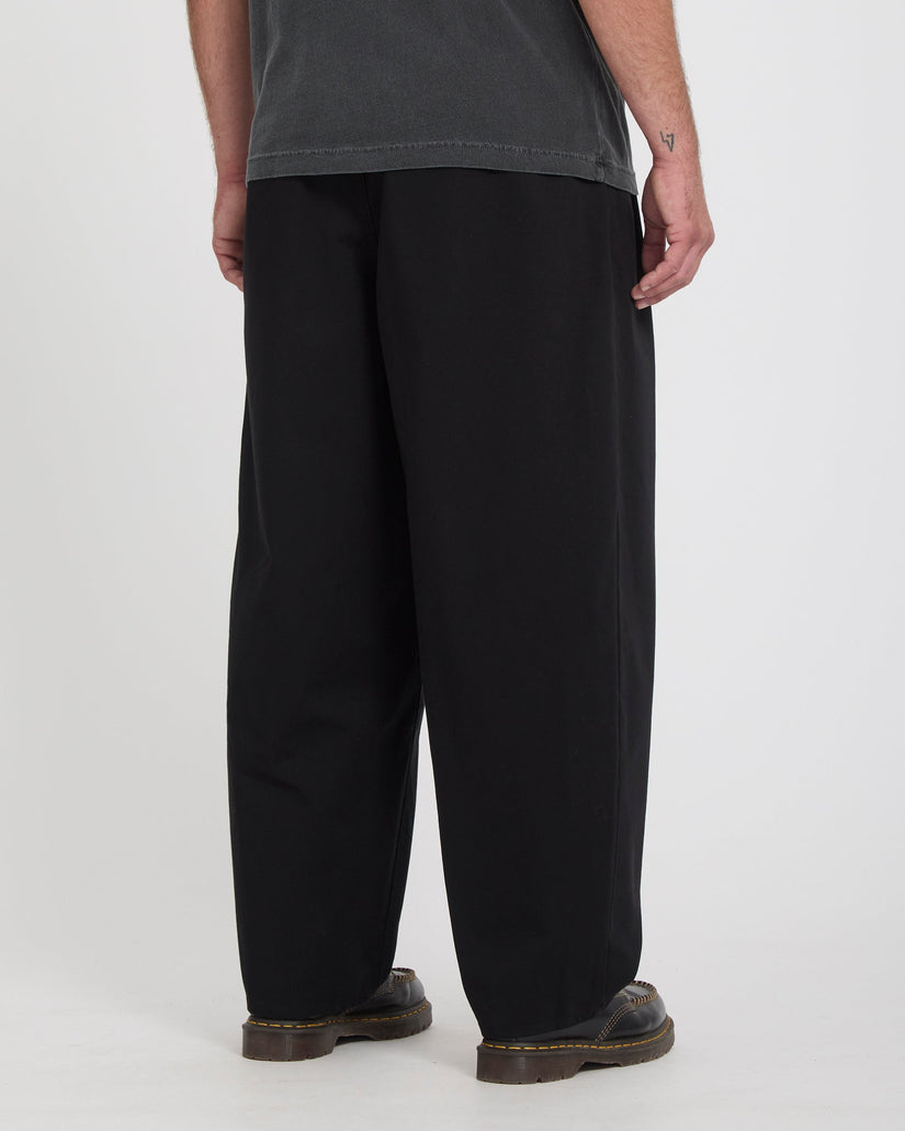 Holter Pleat Hose - Black