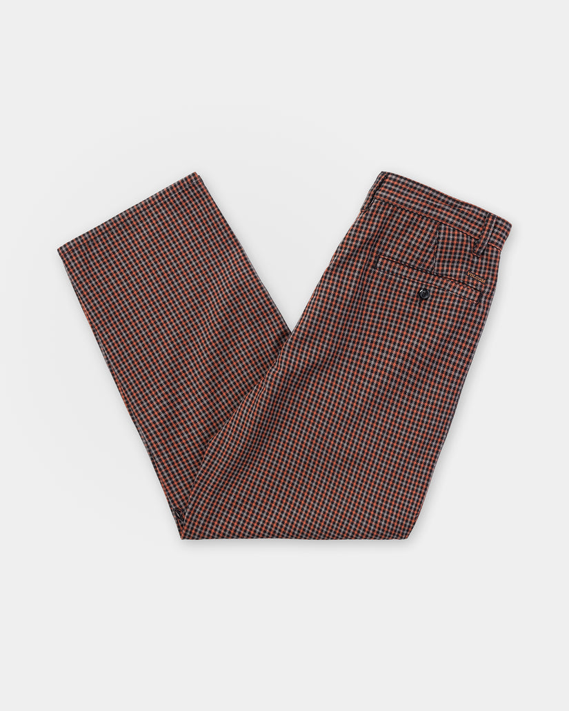 Billow Plaid Hose - Patina Brown
