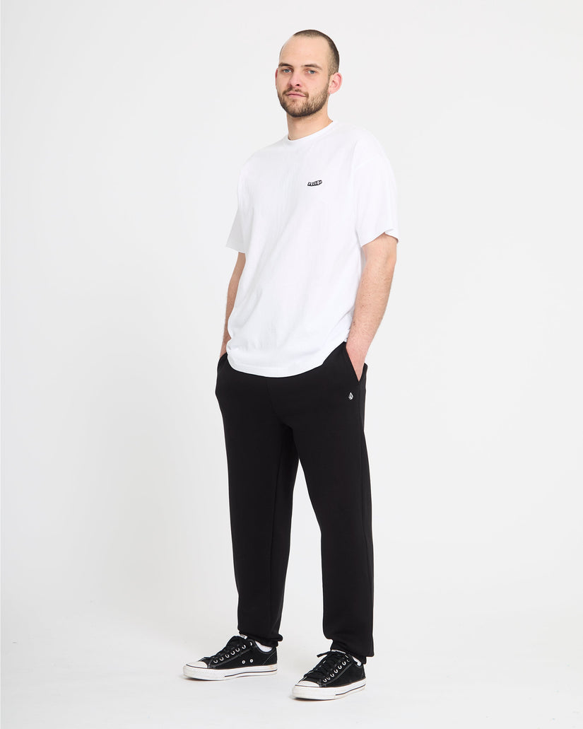 Single Stone Fleece Jogginghose - Black