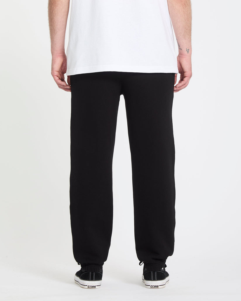 Single Stone Fleece Jogginghose - Black