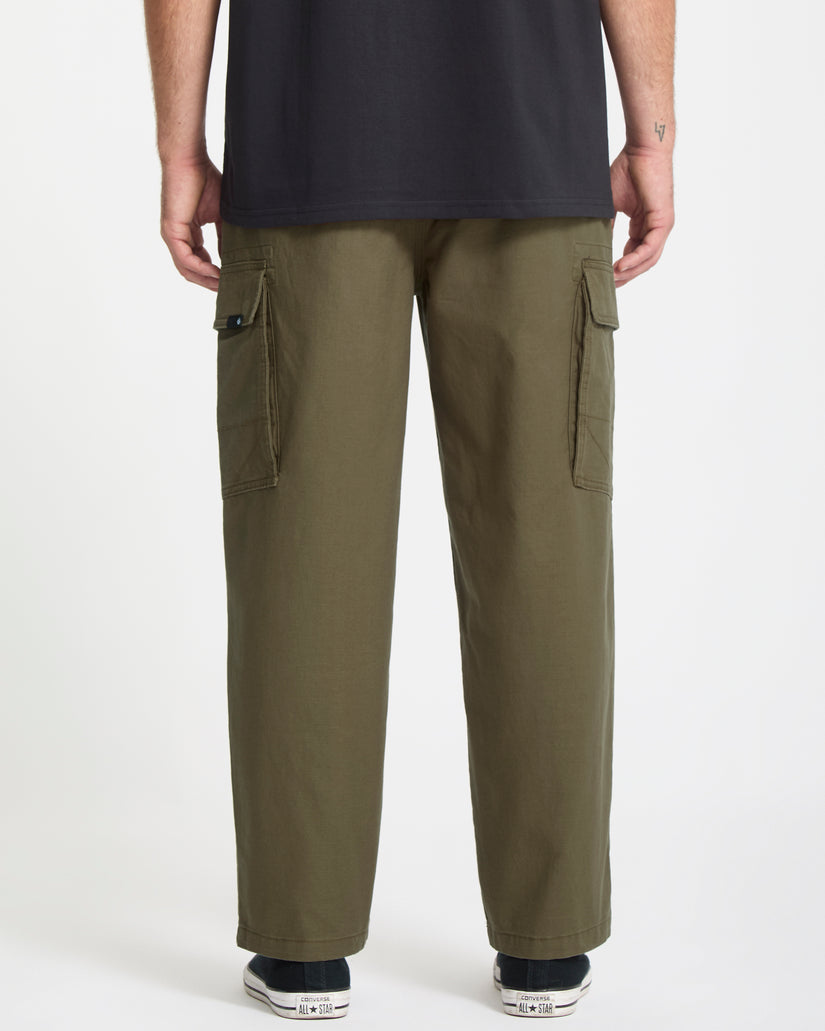 Billow Tapered Cargo-Hose - Sage Leaf