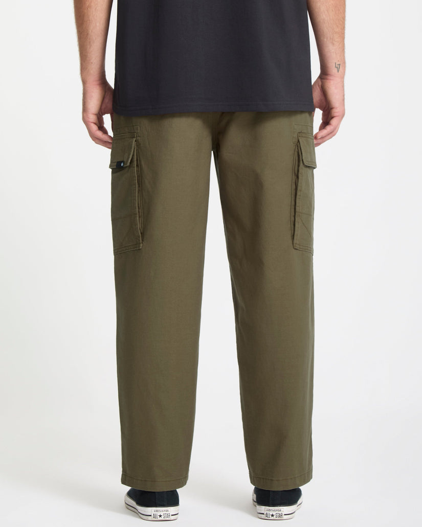 Billow Tapered Cargo-Hose - Sage Leaf