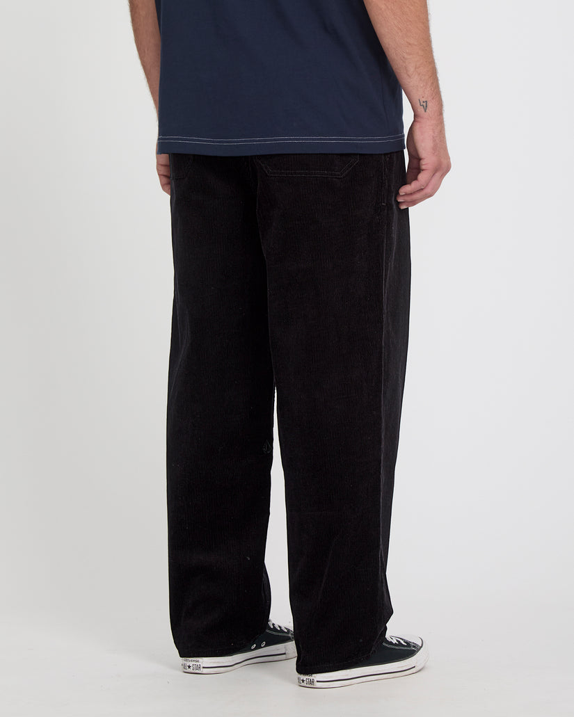 Freazy Loose Corduroy Hose - Black