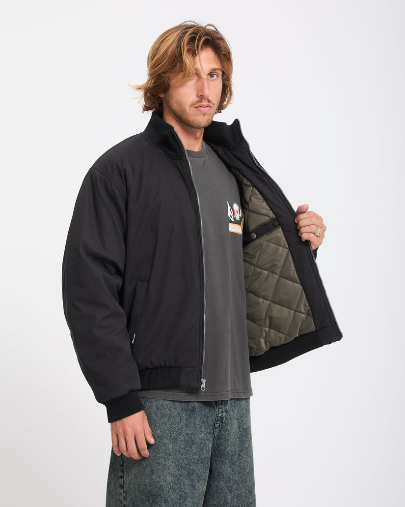 Damerman Bomberjacke - Black
