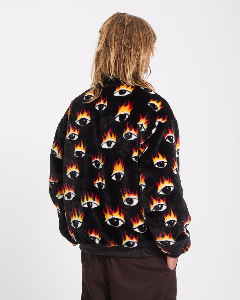 Ozzy Wendbare Bomberjacke - Black
